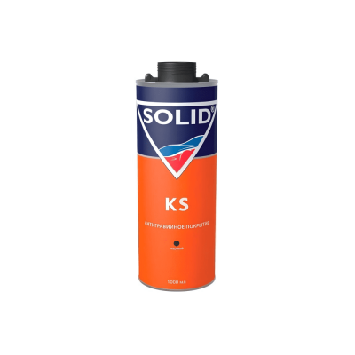 Антигравийное средство SOLID KS (1 кг) под пистолет, цвет: черный